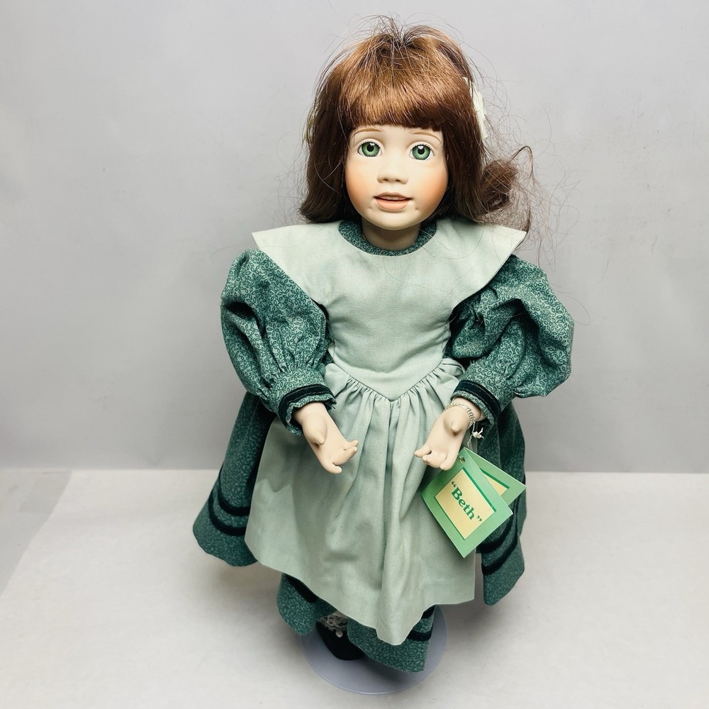 Little Women Series by Wendy Lawton Ashton-Drake "Beth" Porcelain Doll 15"
